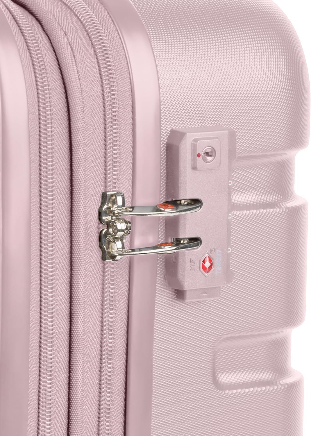 SwissGear 7366 Hardside Expandable Luggage with Spinner Wheels, Pink, Carry-On 19-Inch