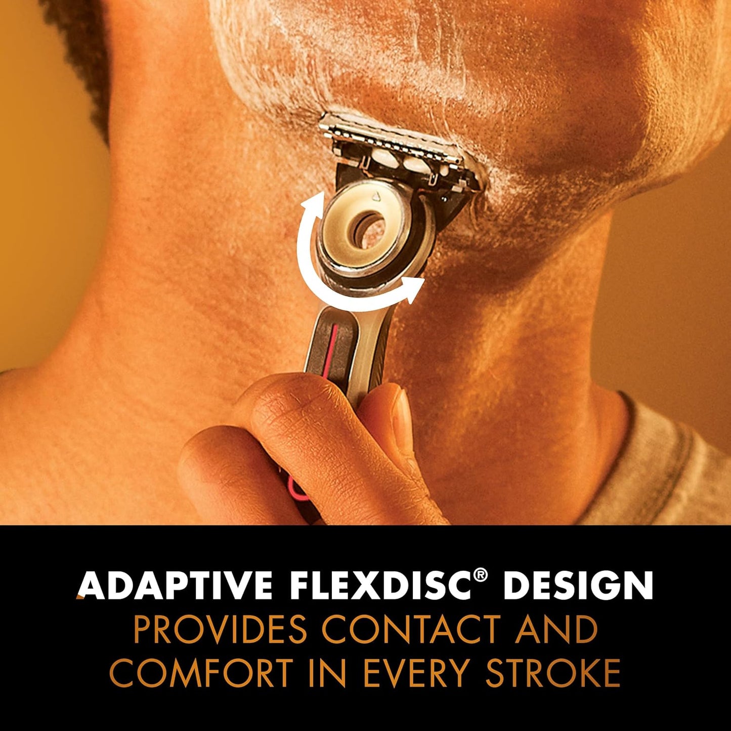 Gillette Heated Razor for Men, Starter Shave Kit by GilletteLabs, 1 Handle, 2 Razor Blade Refills, 1 Charging Dock