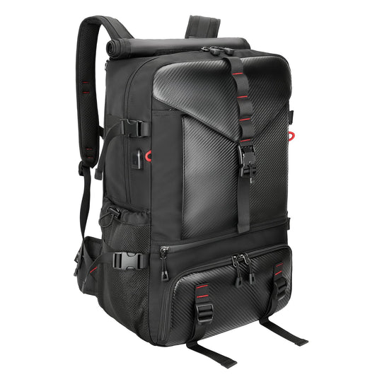 SWICKY Carry-on Travel Backpack for Men, Airline Approved Convertible Duffle Backpack with Shoe