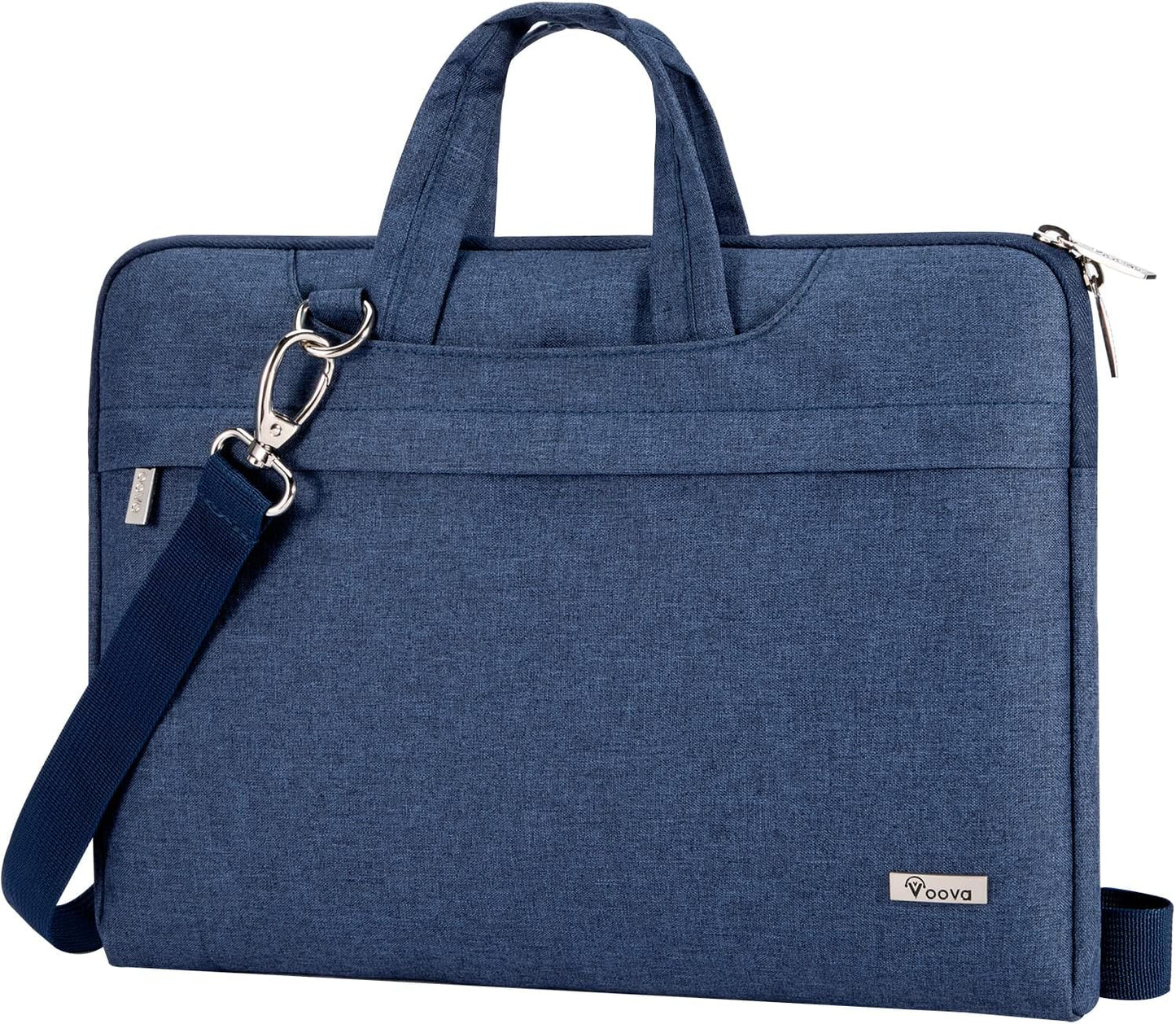 Voova Laptop Bag 15.6 Inch, Waterproof Computer Sleeve Carrying Case with Shoulder Straps & Handle