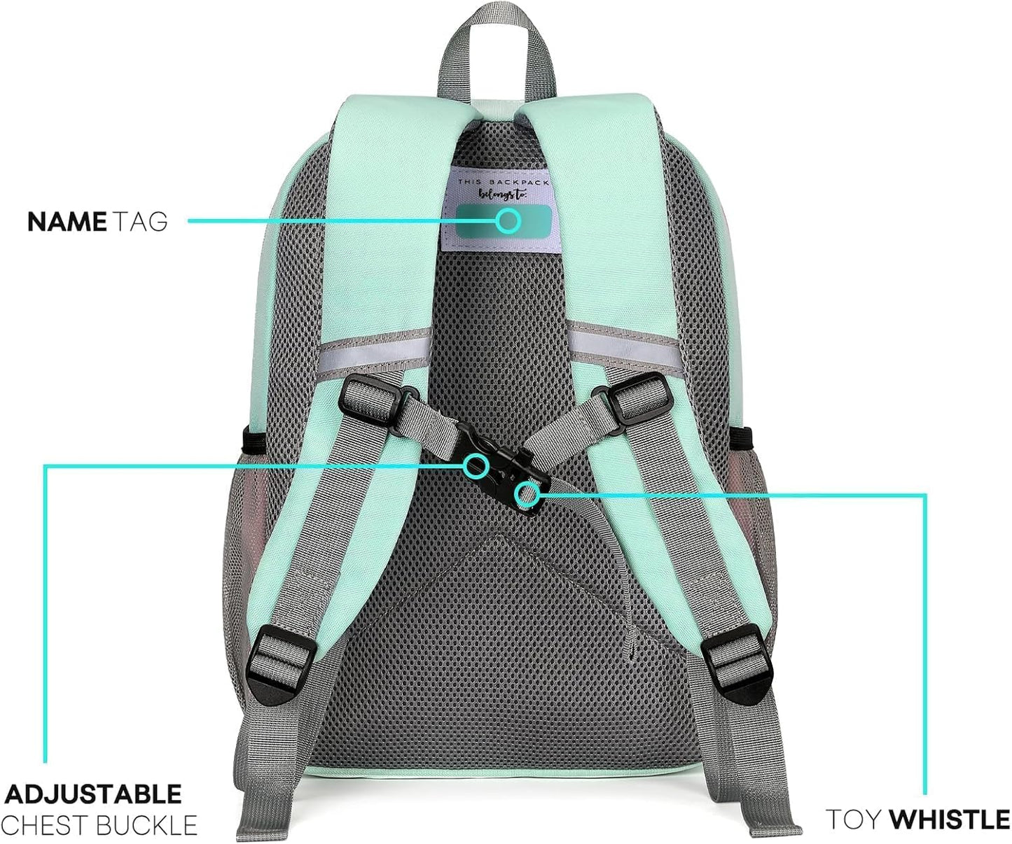 mibasies Kids Backpack for Girls 5-9: Large Girls Backpack for Elementary School
