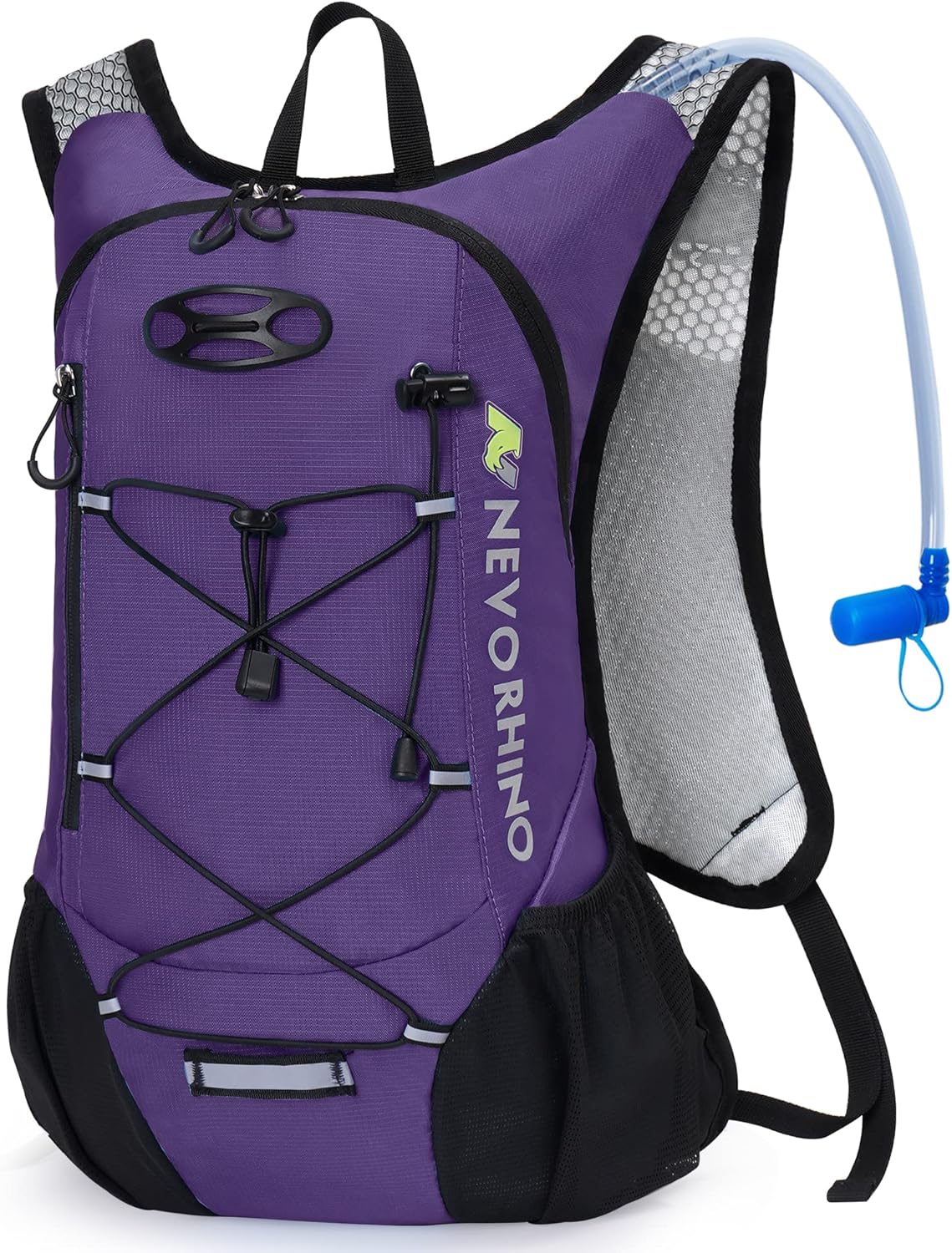 Lightweight Hydration Backpack, Running Backpack with 2L Water Bladder, Hydro Water Daypack for
