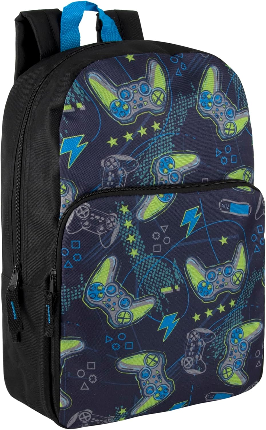 Fun School Backpack for Elementary Middle School Girls and Boys | 17 Inch Printed Backpacks for School Kids, Travel (You've Got Game)