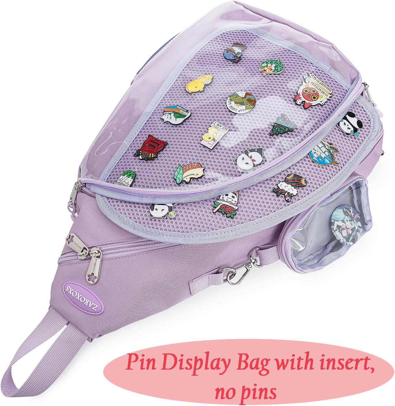 Mens Womens Oxford Ita Bag Pin Display Chest Pack Single Shoulder Bag Sport Backpack Packs Hiking