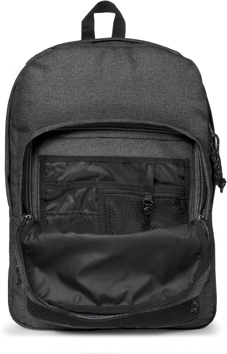 Eastpak Pinnacle Backpack - Bag For School,Travel, Work, or Bookbag - Black Denim