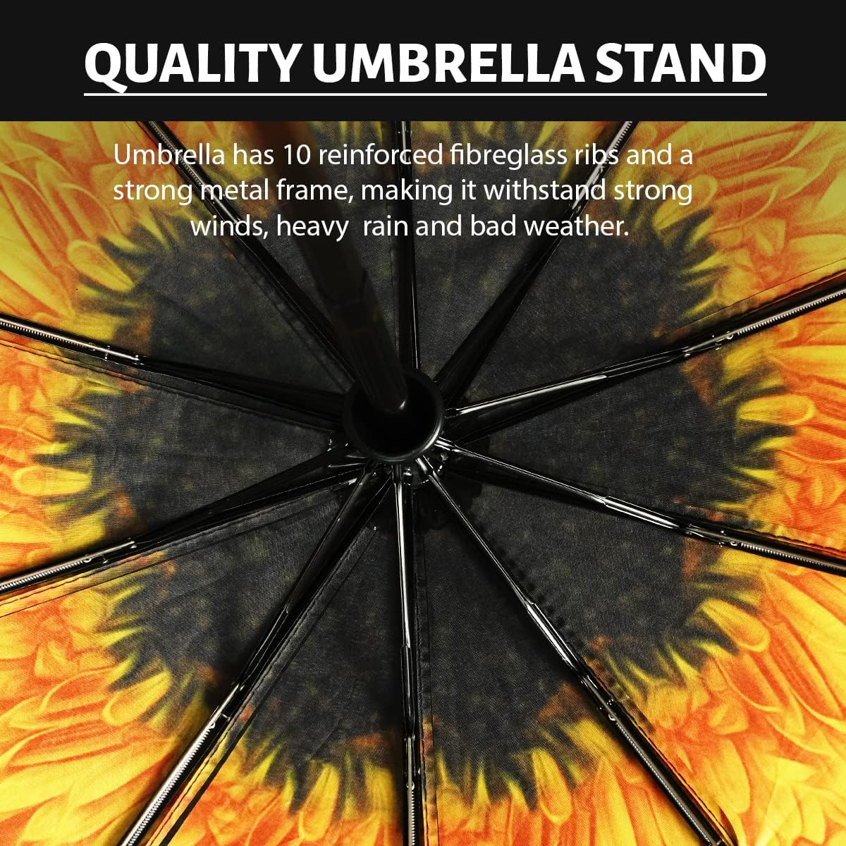 LLanxiry Compact Travel Umbrella, Windproof UV Protection Mini Folding Umbrellas for Rain Small Portable Umbrella for Travel Outdoor Use