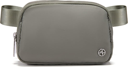 Pander Everywhere Belt Bag for Women, Fashion Waist Packs, Crossbody Bags, Everywhere Belt Bag with Adjustable Strap (Grey Sage).