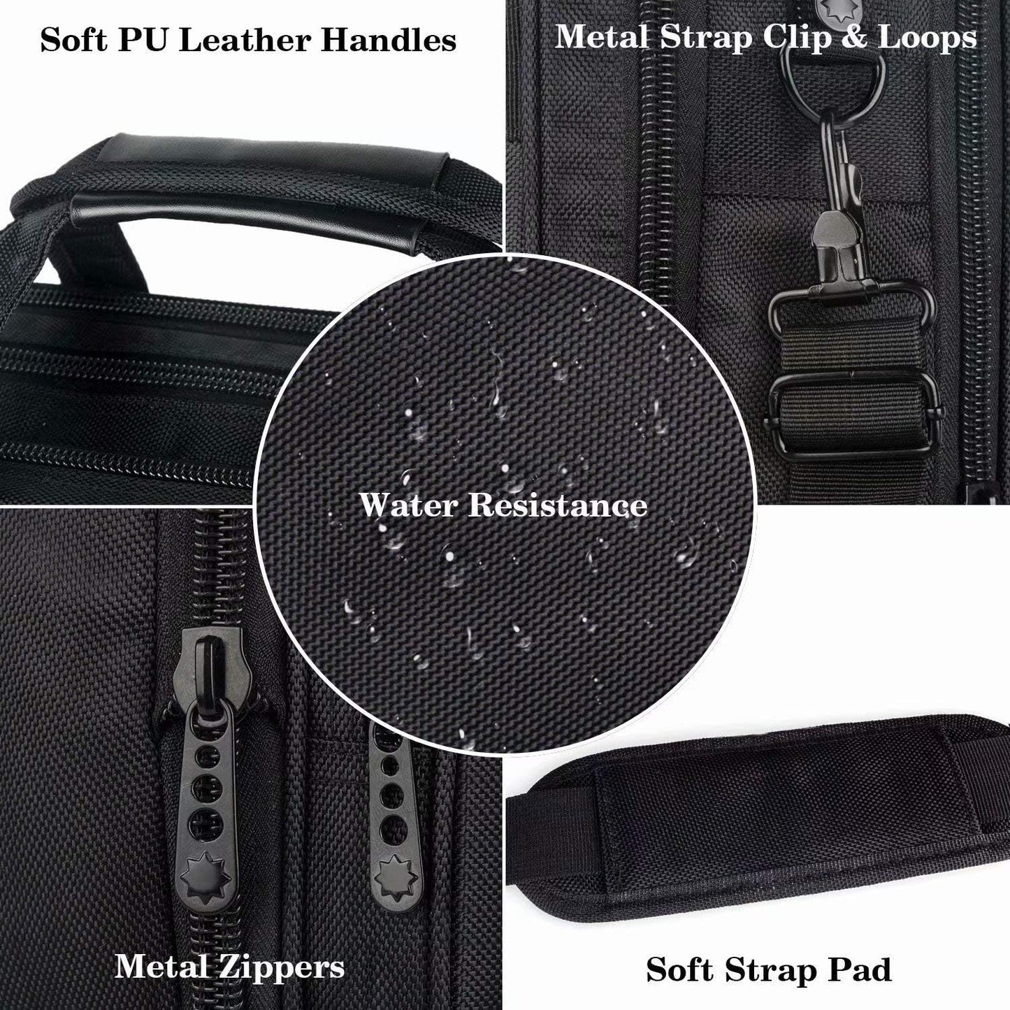 Ytonet Laptop Briefcases for Men, 17 Inch Expandable Briefcase Computer Bags for Laptop for Men