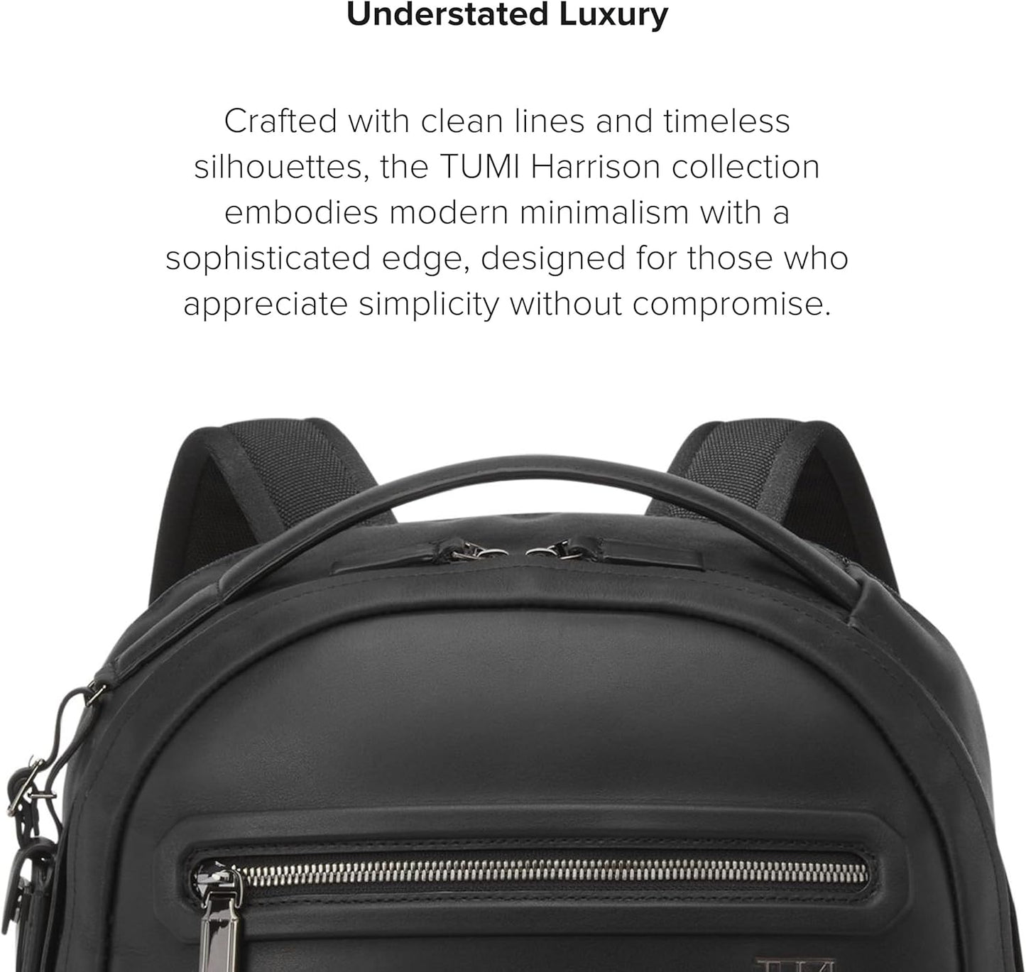 TUMI - Harrison Warren Backpack - 15-Inch Laptop Backpack - Stylish Women's & Men's Backpack for Travel & Business - Black Bombe
