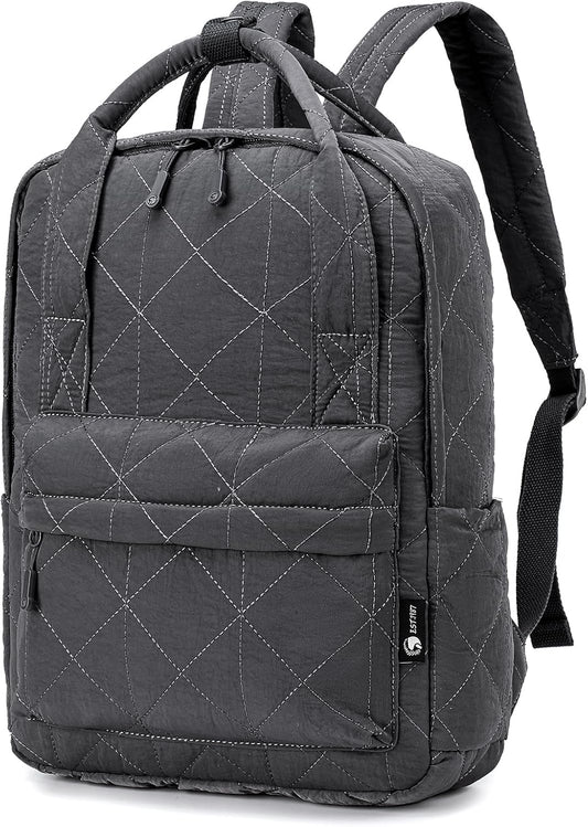 40X30X10 Personal Item Travel Backpack Carry On Luggage Flight Approved Quilted Puffer 14'' Laptop Backpack Daypack