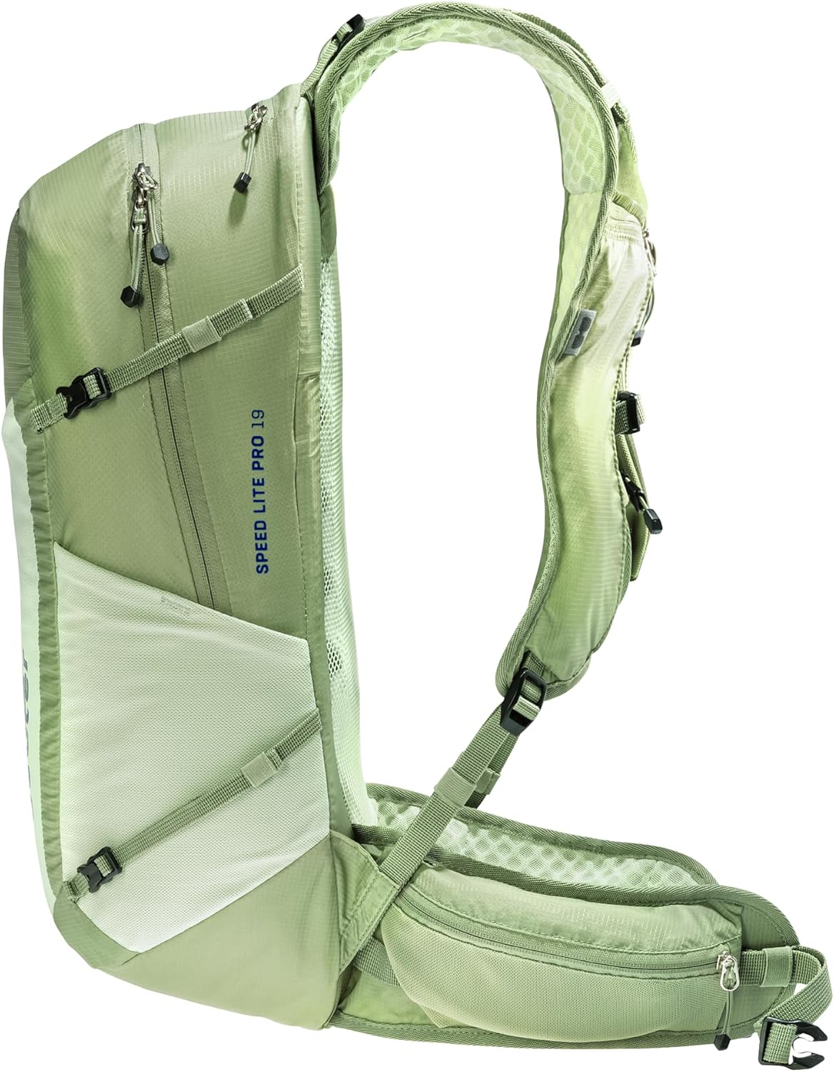Deuter Unisex Speed Lite Pro 19L Hydro Mountain Hiking Backpack with 2L Hydration Bladder, 19 Liters - Mineral-Grove