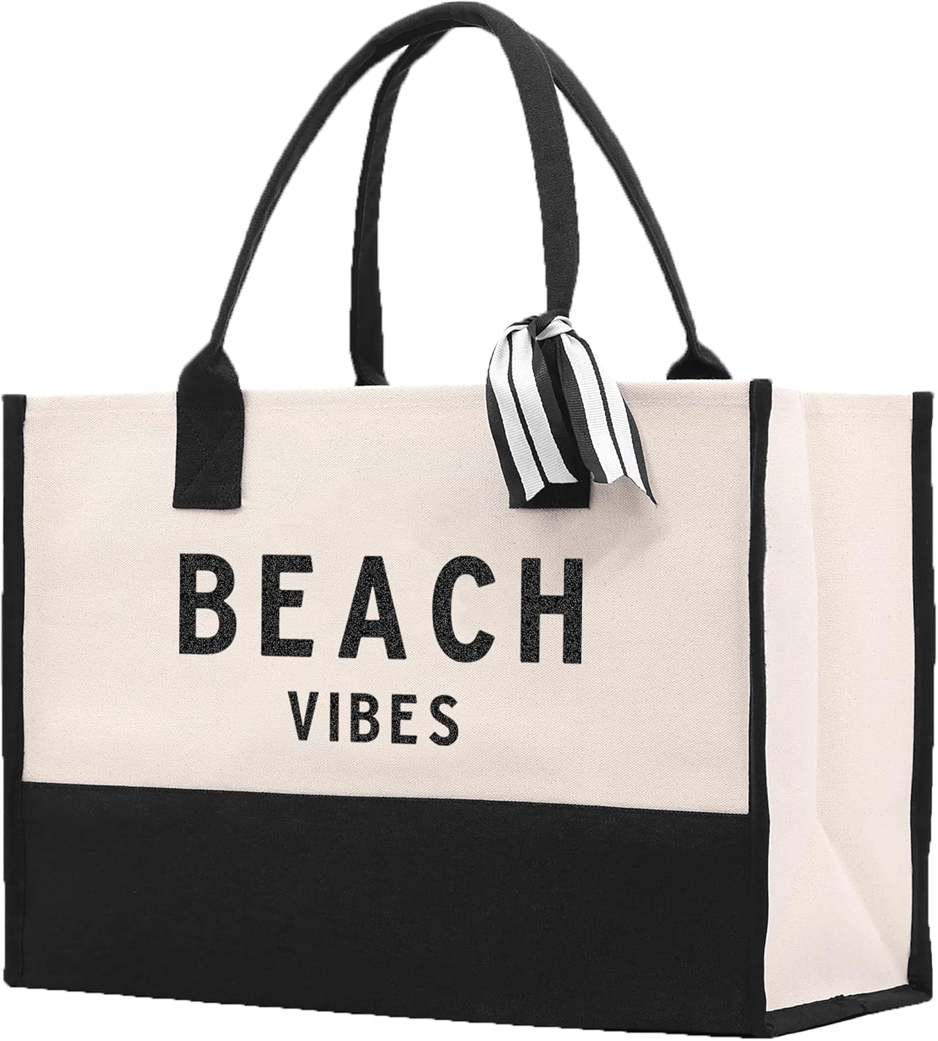 VANESSA ROSELLA Beach Tote Bag Large - Chic Tote Bag for Pool Gym Travel Cruise Picnic Road Trip