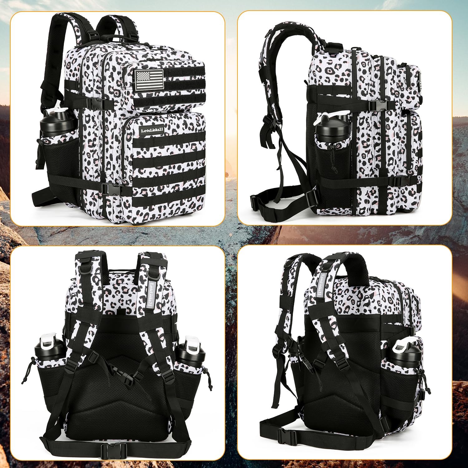 25L Tactical Backpack Military Tactical Backpack for Men and Women Small Assault Pack Outdoor