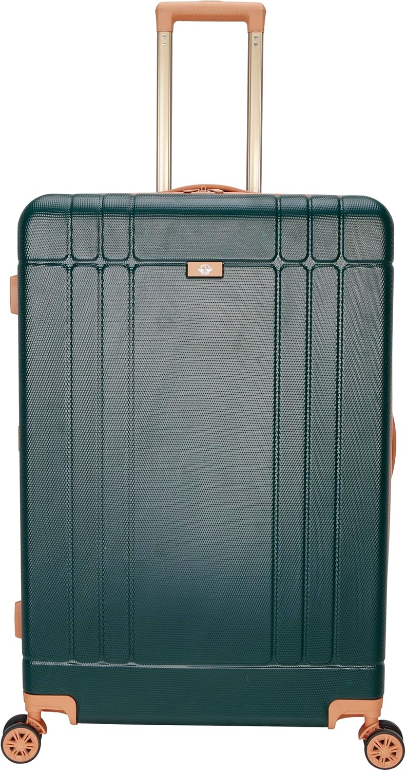 Dockers Hooper Hardside Expandable 8-Wheel Spinner Travel Checked Luggage, 28-Inch, Ponderosa Pine