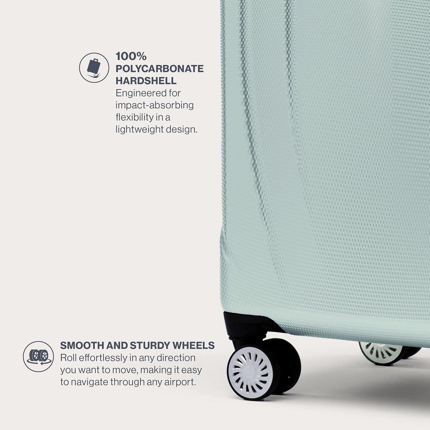 Travelpro Pathways 3 Hardside Expandable Luggage, 8 Spinner Wheels, Lightweight Hard Shell