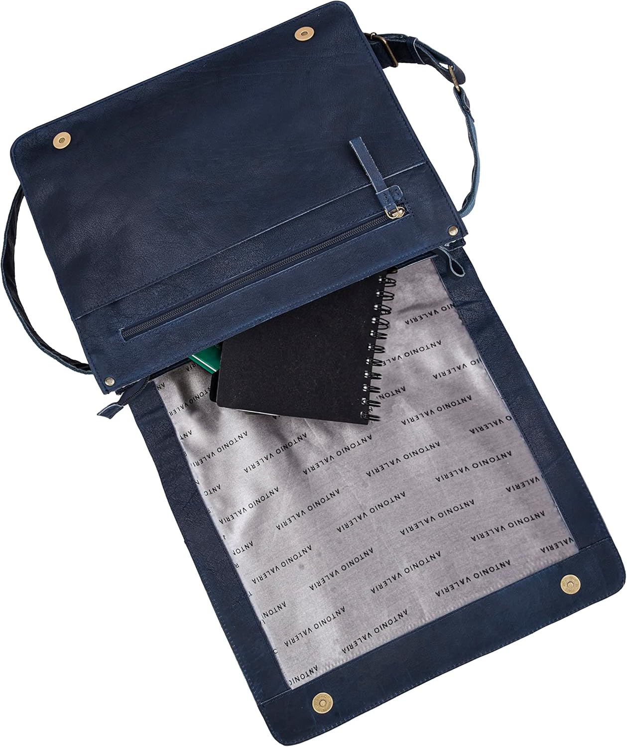 Antonio Valeria Albert Premium Leather Messenger Bag for Men