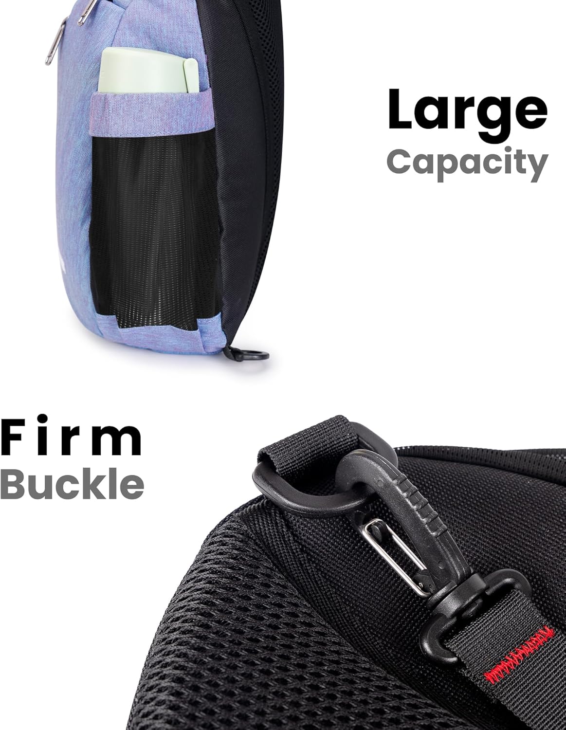 OutdoorMaster Sling Bag, Hiking Daypack, Crossbody Shoulder Chest Urban Outdoor Travel Backpack for Women & Men