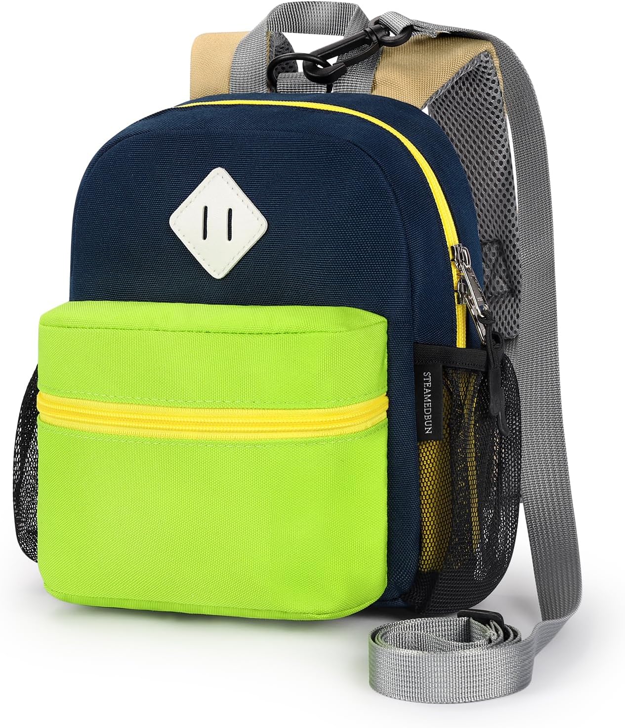 STEAMEDBUN Toddler Backpack Leash for 1-3: Backpack with Leash for Boys Girls - Anti-Lost Harness Backpack for Walking
