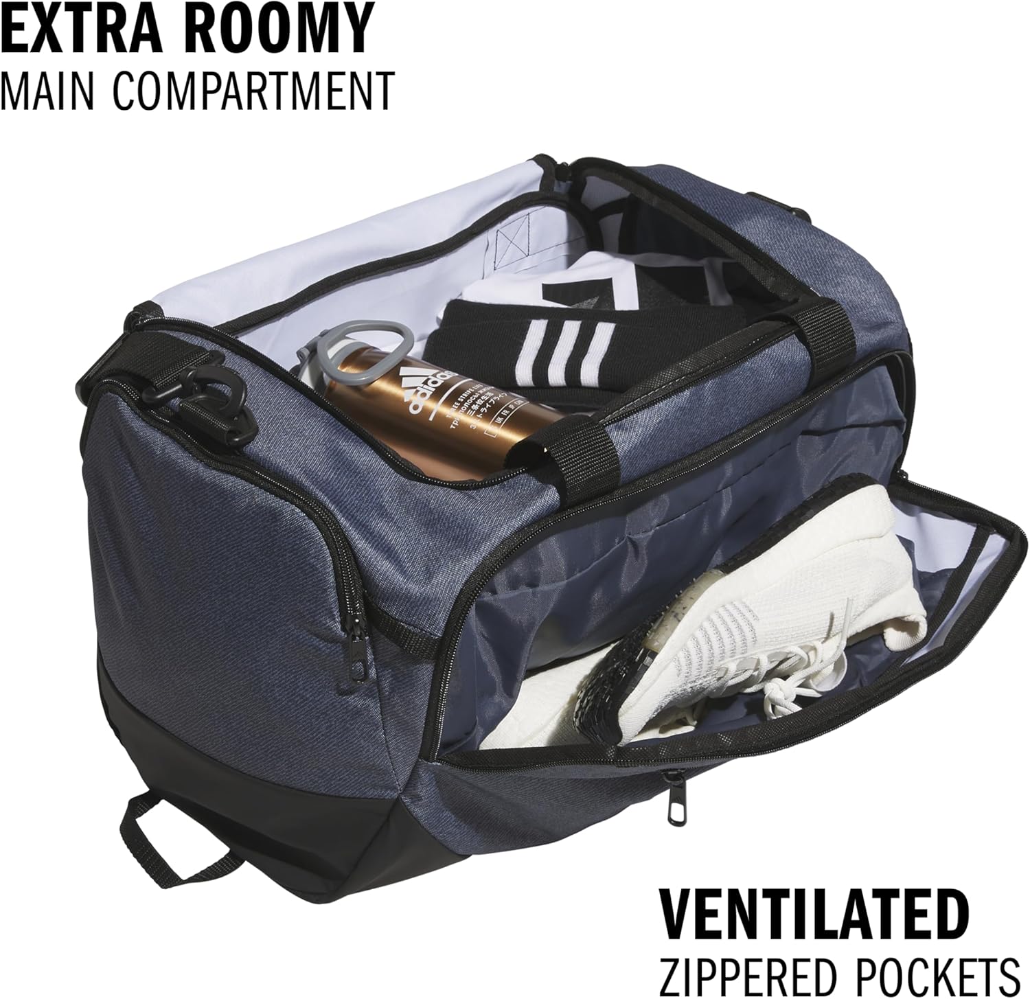adidas Defender 5.0 Duffel Bag – Durable for Sports, Gym & Travel