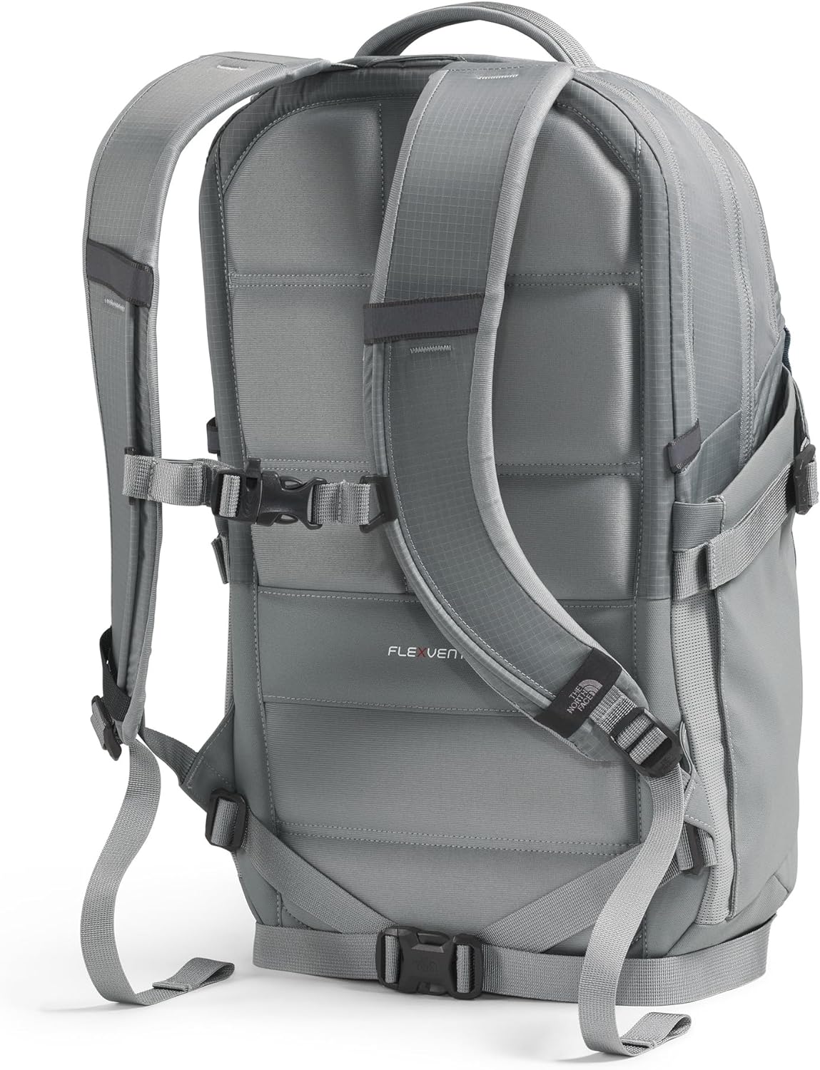 The North Face Recon Everyday Laptop Backpack | Daypack with Water Repellent Finish, 16" Laptop Sleeve, 2 Water Bottle Pockets, Concrete, One Size