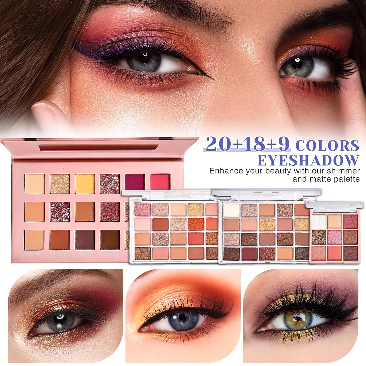 All in One Makeup Kit, Make Up Gift Set for Women, Makeup Kit for Women Full Kit, Includes
