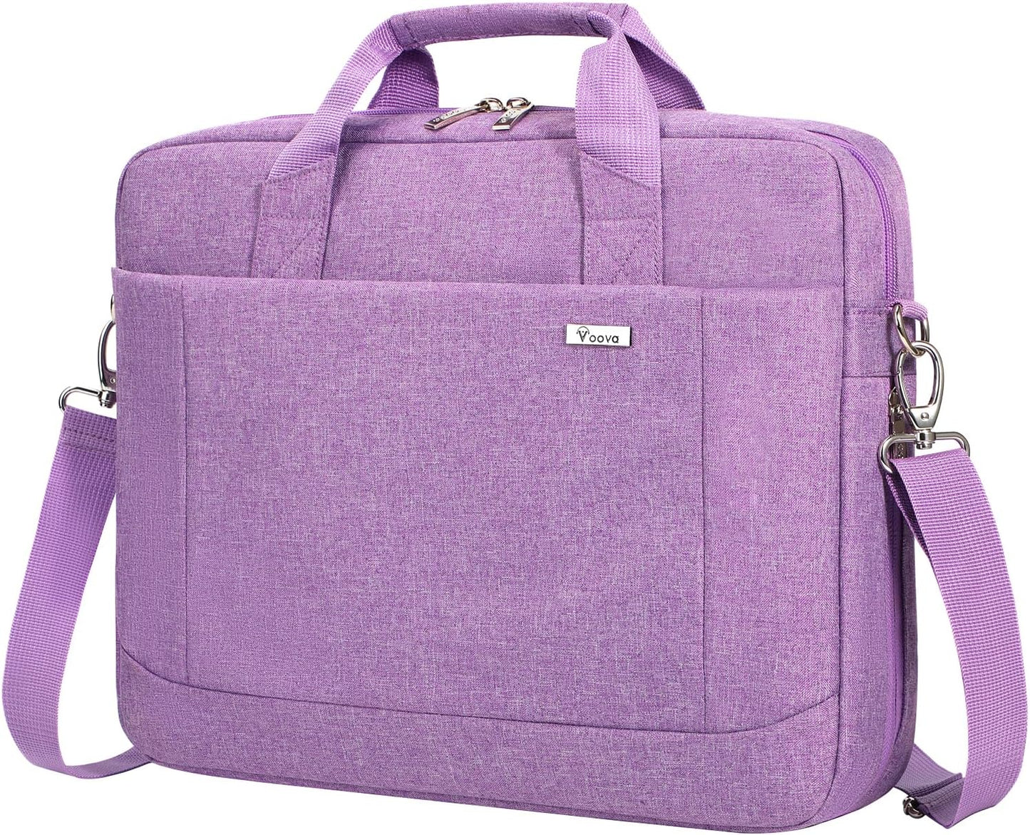 Voova Laptop Bag Case 17 17.3 Inch Computer Sleeve Messenger Bag with Shoulder Strap Expandable