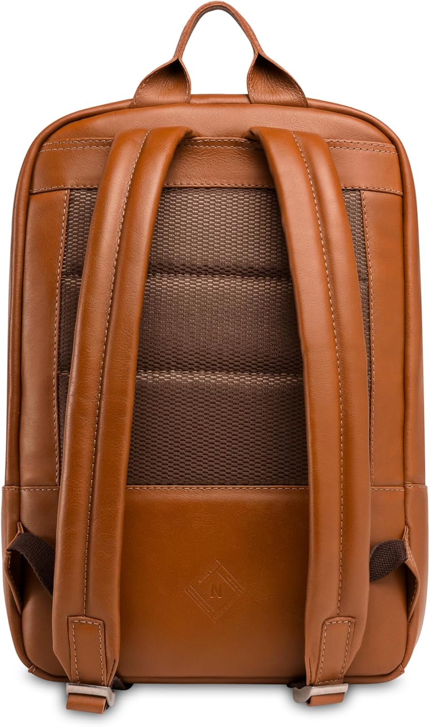 Nordweg Nomad Leather Laptop Backpack NW089A – Lightweight Daypack for Work & Travel – Fits Laptops