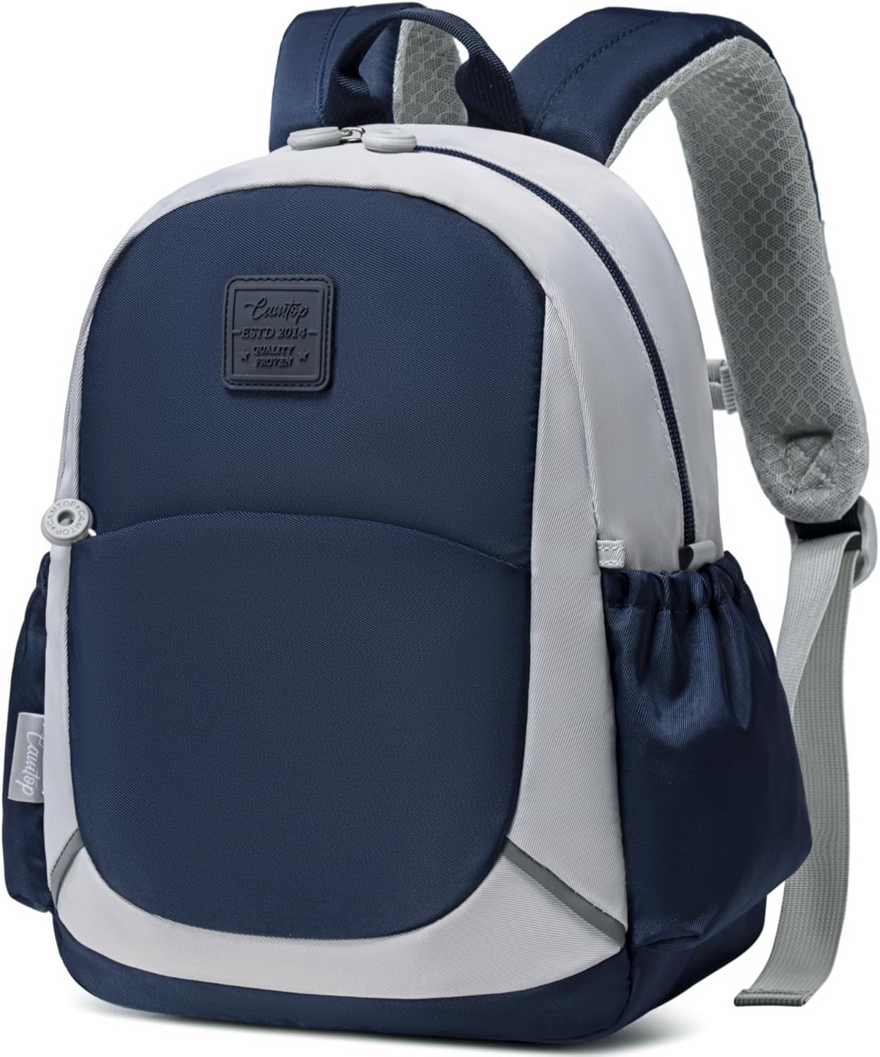 CAMTOP Toddler Backpack for Boys Girls 2-4, Kids Backpacks for Kindergarten Preschool, 12" H Small Bookbag for Daycare Travel (Navy)