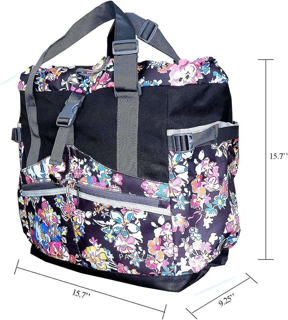 Rfid Travel Tote Bag 40L Convertible Beach Tote Backpack