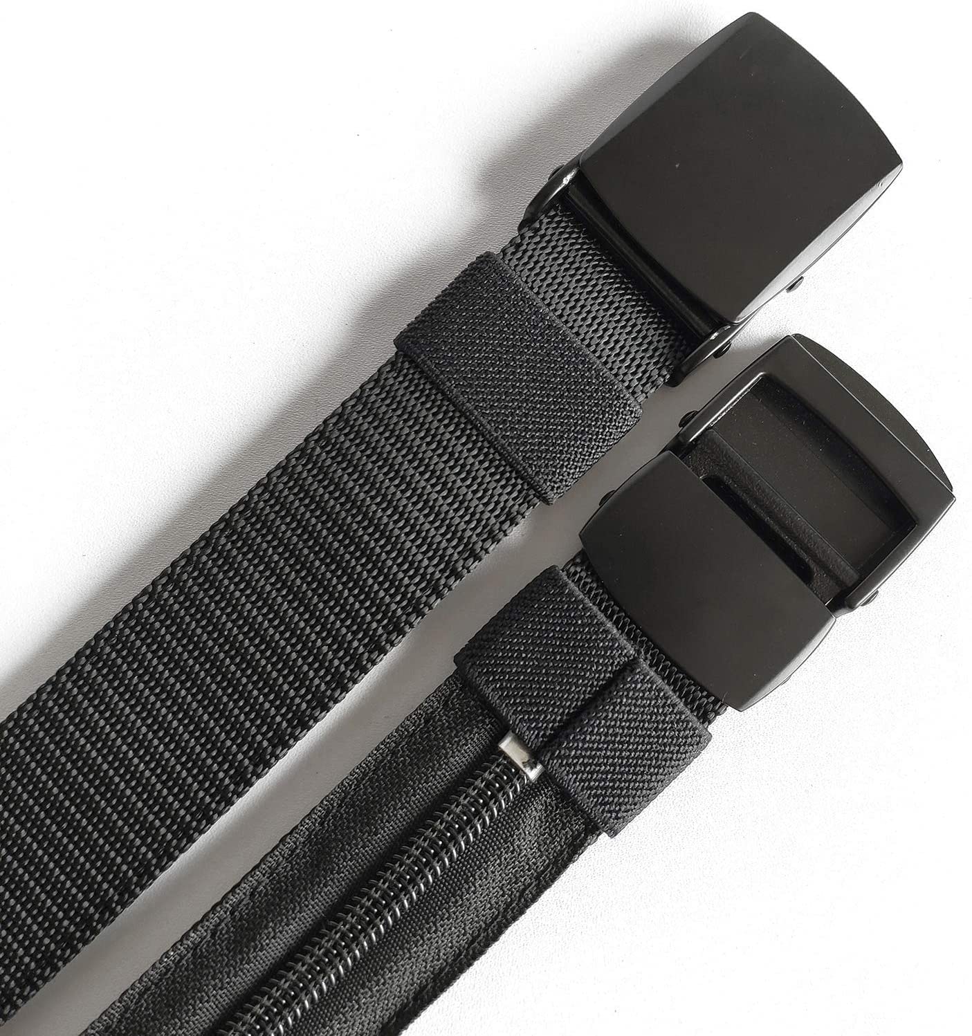 Money Belts for Travel for Men, Nylon Military Tactical Mens with Zinc Alloy Buckle, Security Money