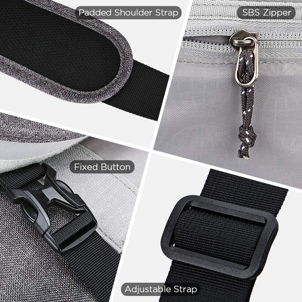 OIWAS Messenger Bag for Men, 14 Inch Laptop Crossbody Bags Women Casual Satchel Shoulder Bag College Travel Office Briefcase
