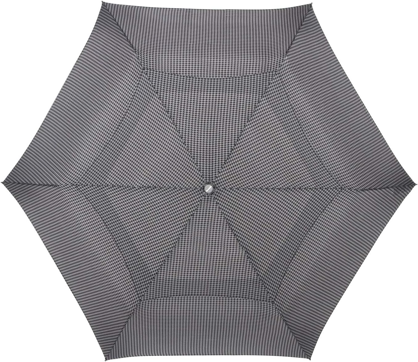 ShedRain Metro Houndstooth Windjammer Automatic Vented Compact Folding Travel Umbrella - Rain, Wind