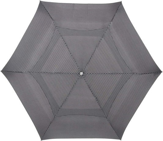 ShedRain Metro Houndstooth Windjammer Automatic Vented Compact Folding Travel Umbrella - Rain, Wind