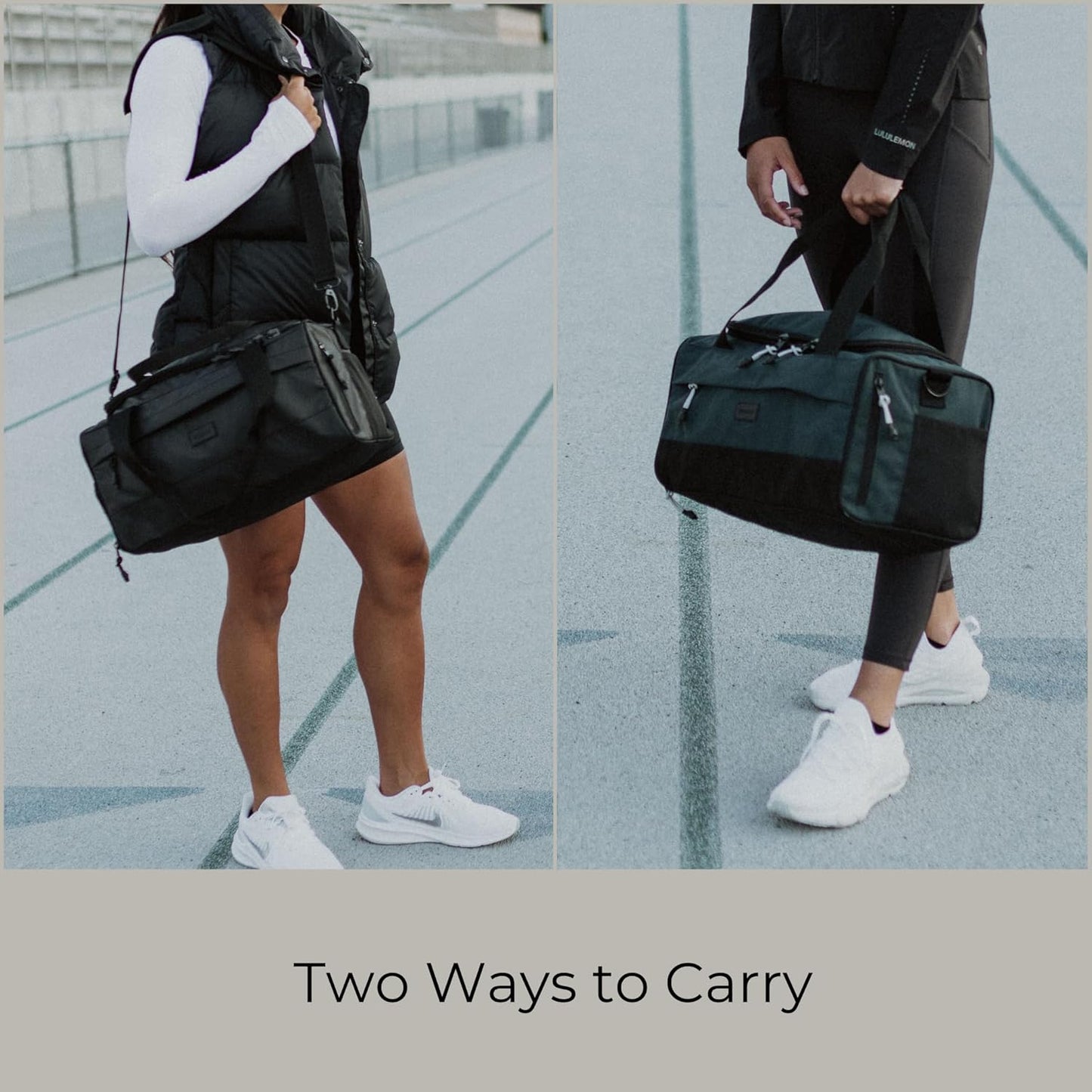 Vooray 22L Boost Duffle Bag – Small Gym Bag for Men and Women, Lightweight Travel Duffel with Shoe Compartment, Durable Sports Tote for Fitness, Training, Overnight Use, and Weekend Trips