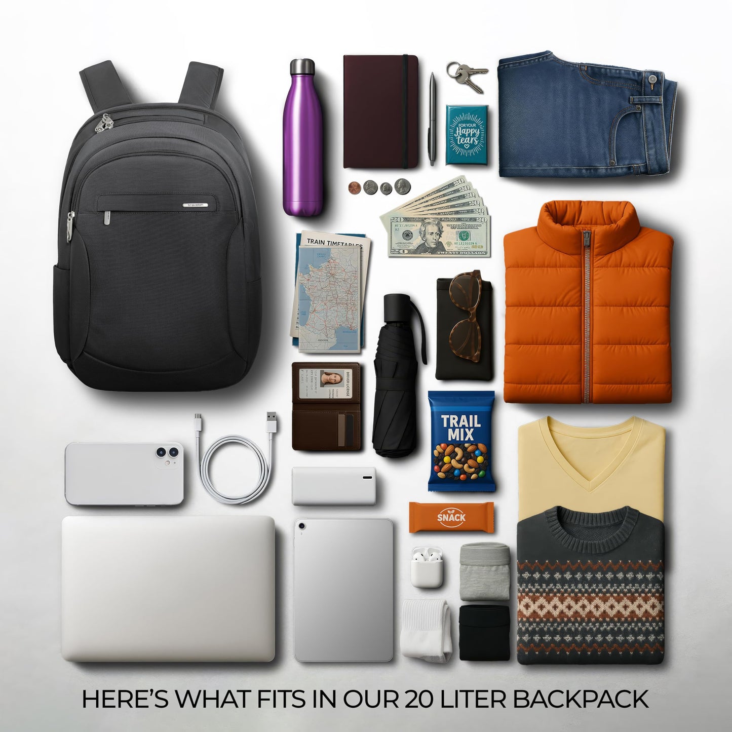 Travelon Anti-Theft Classic Large Backpack