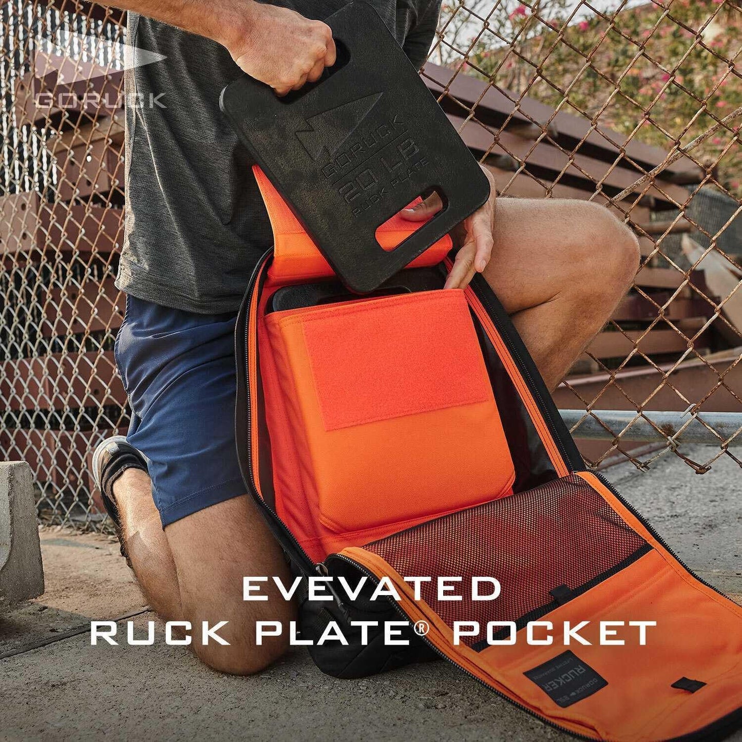 GORUCK Rucker 4.0 25L Black - Purpose Built Rucking Backpack, Military Weight Training Rucksack w/Ruck Plate Pocket and Extra Padded Straps