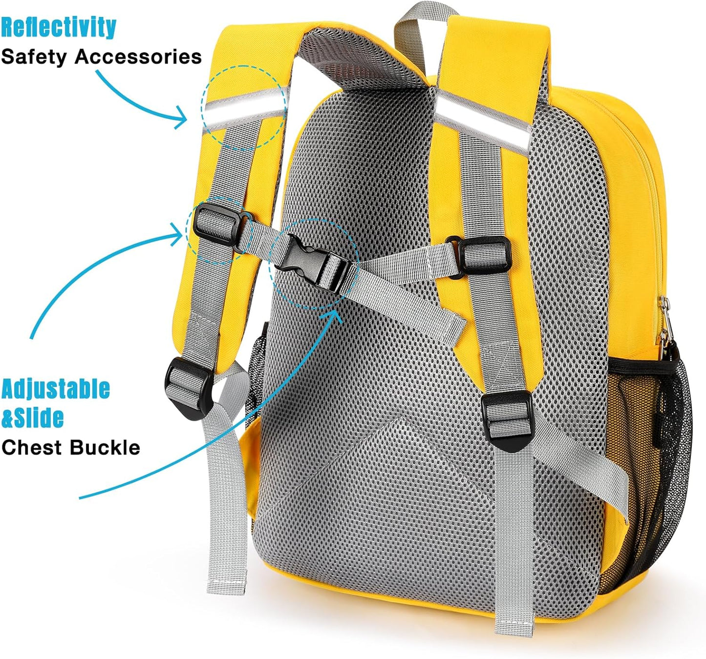 STEAMEDBUN Toddler Backpack for Boys 2-4,Kindergarten Backpack for Boys,Preschool Backpack,Mini