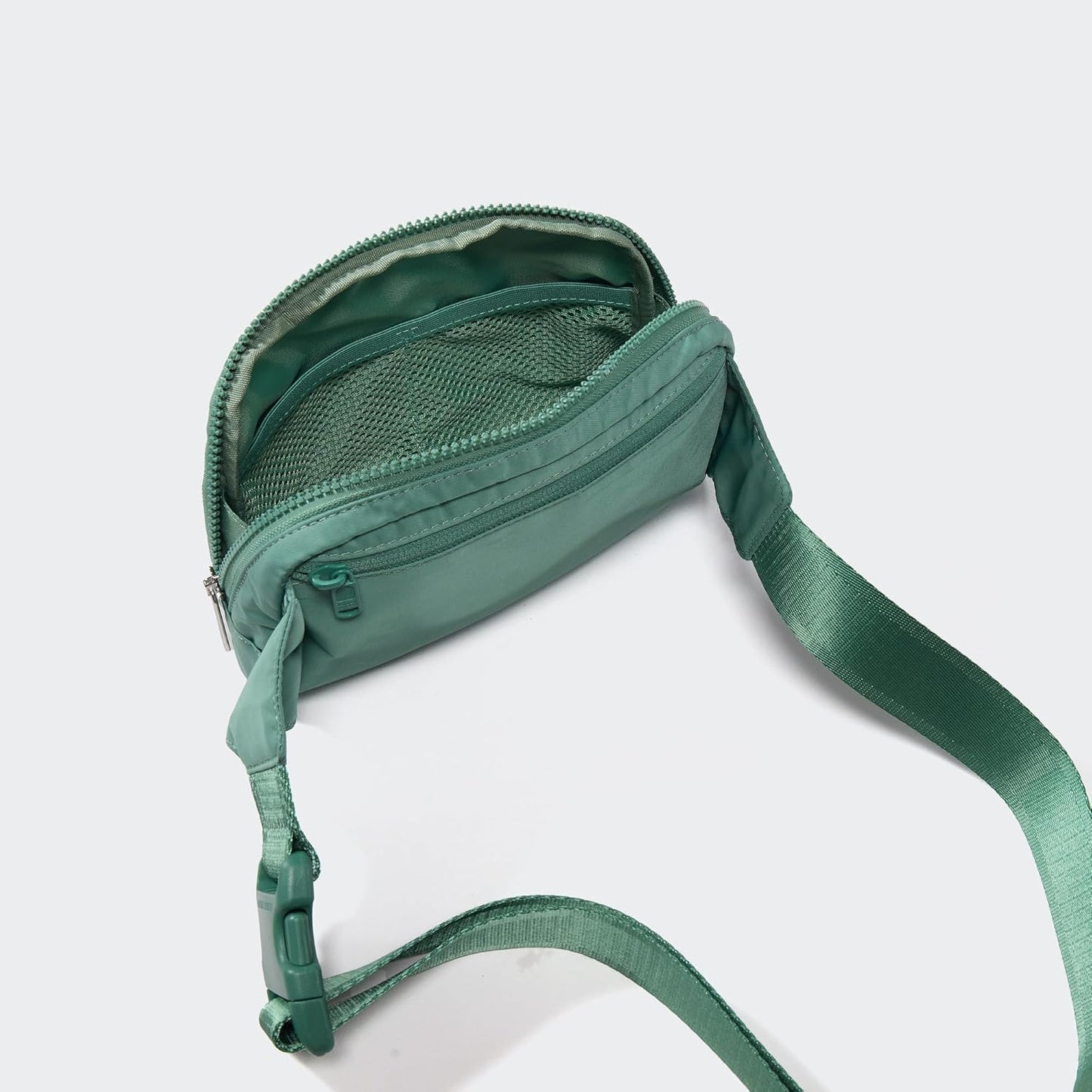 Pander Belt Bag Large 2L, Nylon Fanny Pack Purse for Women and Men with Adjustable Strap