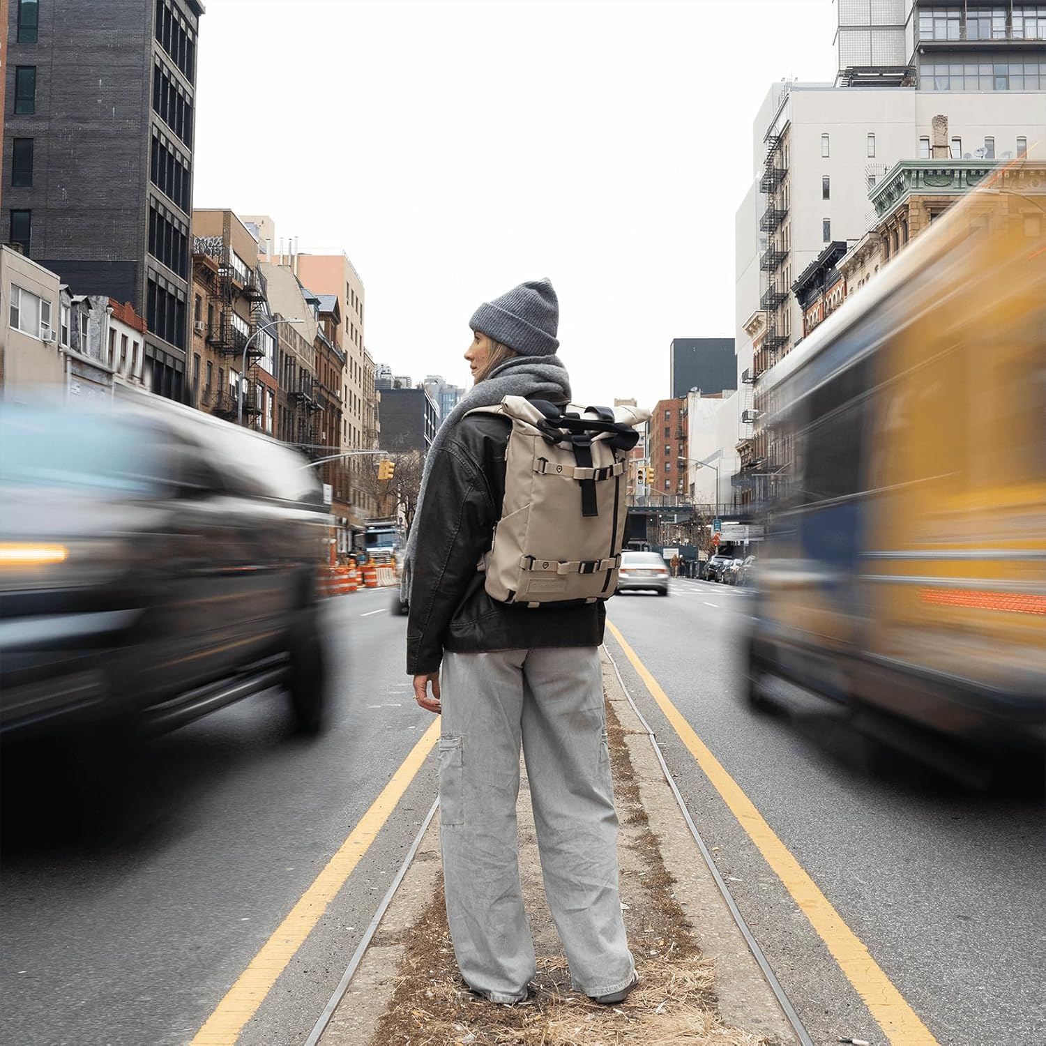 WANDRD All New PRVKE EDC Backpack: Everyday Carry Travel Backpack with Quick Laptop Access, Rolltop
