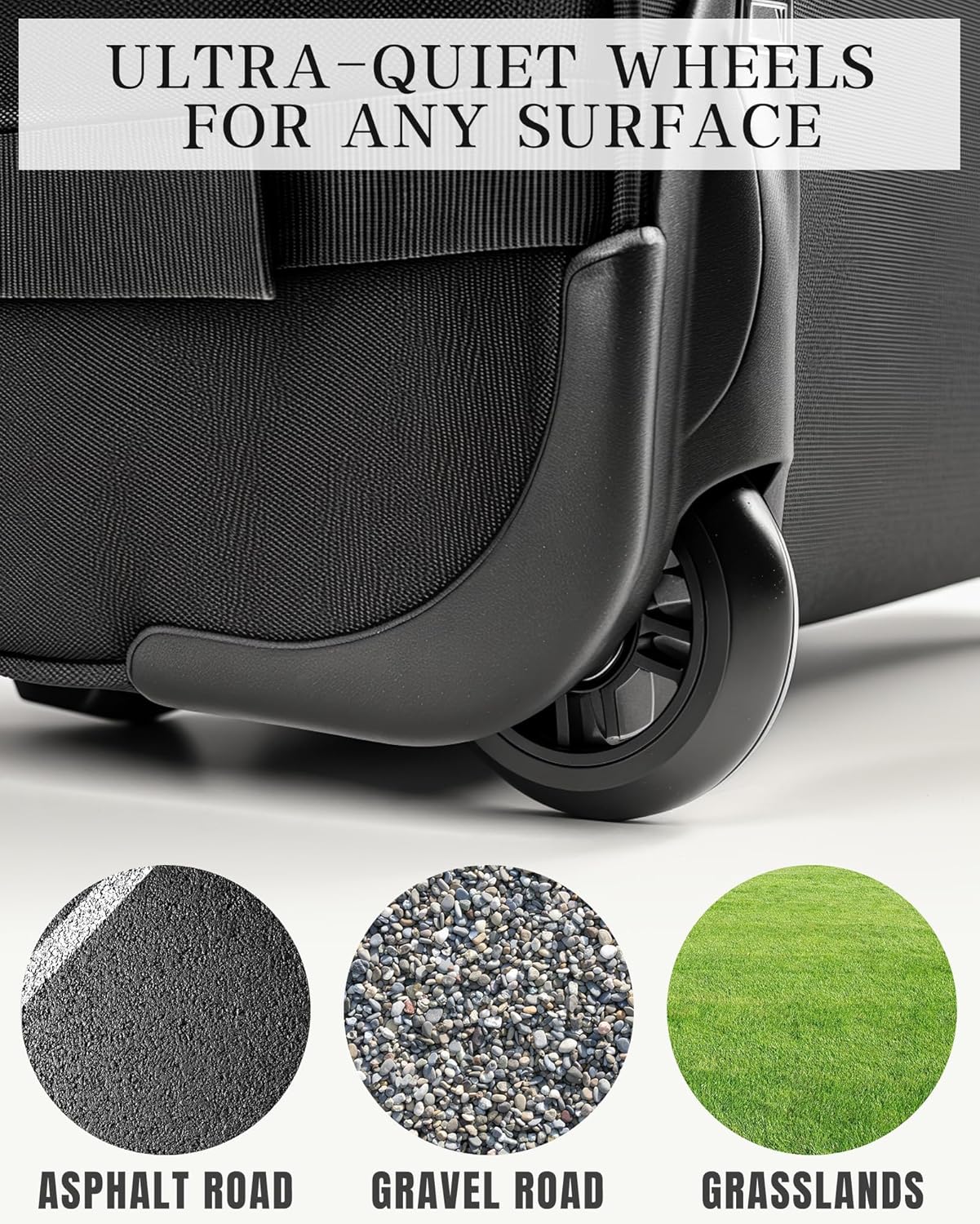 Carry On Backpack with Wheels for Adults, Airline Approved Rolling Backpack for Women, Foldable Bottom Travel Laptop Backpack