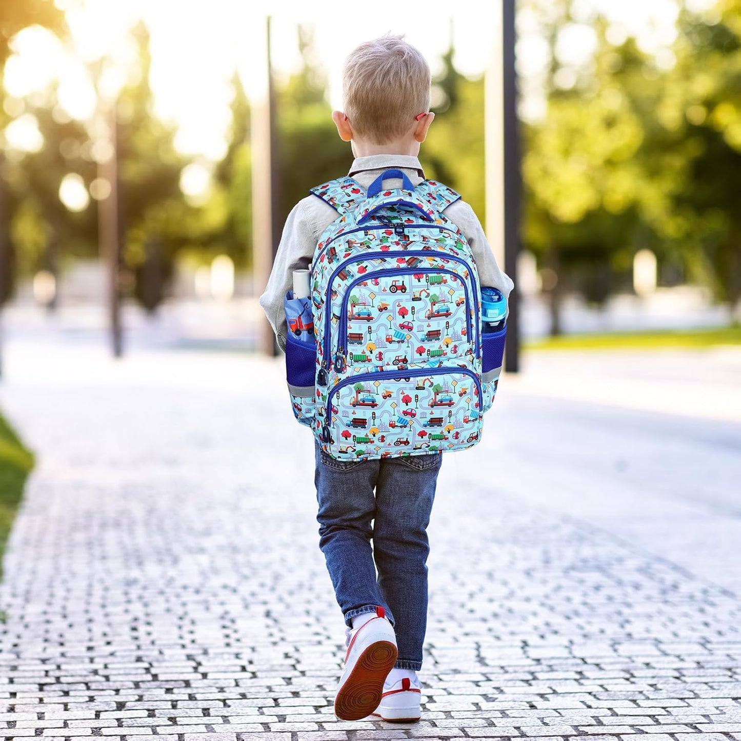 Kids Backpack for Boys Girls Children Bookbags for Preschool Elementary Middle School Lightweight Teen School Bags Backpacks