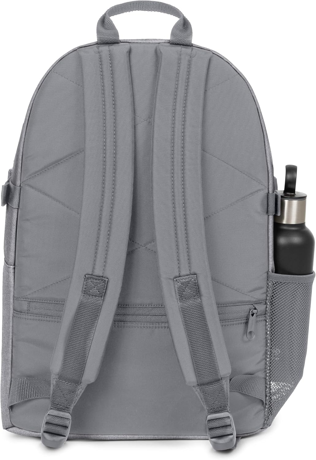 EASTPAK Double Pro – 32L Performance Backpack with 16" Laptop Sleeve, Dual Compartments, Security Pocket, Bottle Holder & Organizer, Sunday Grey