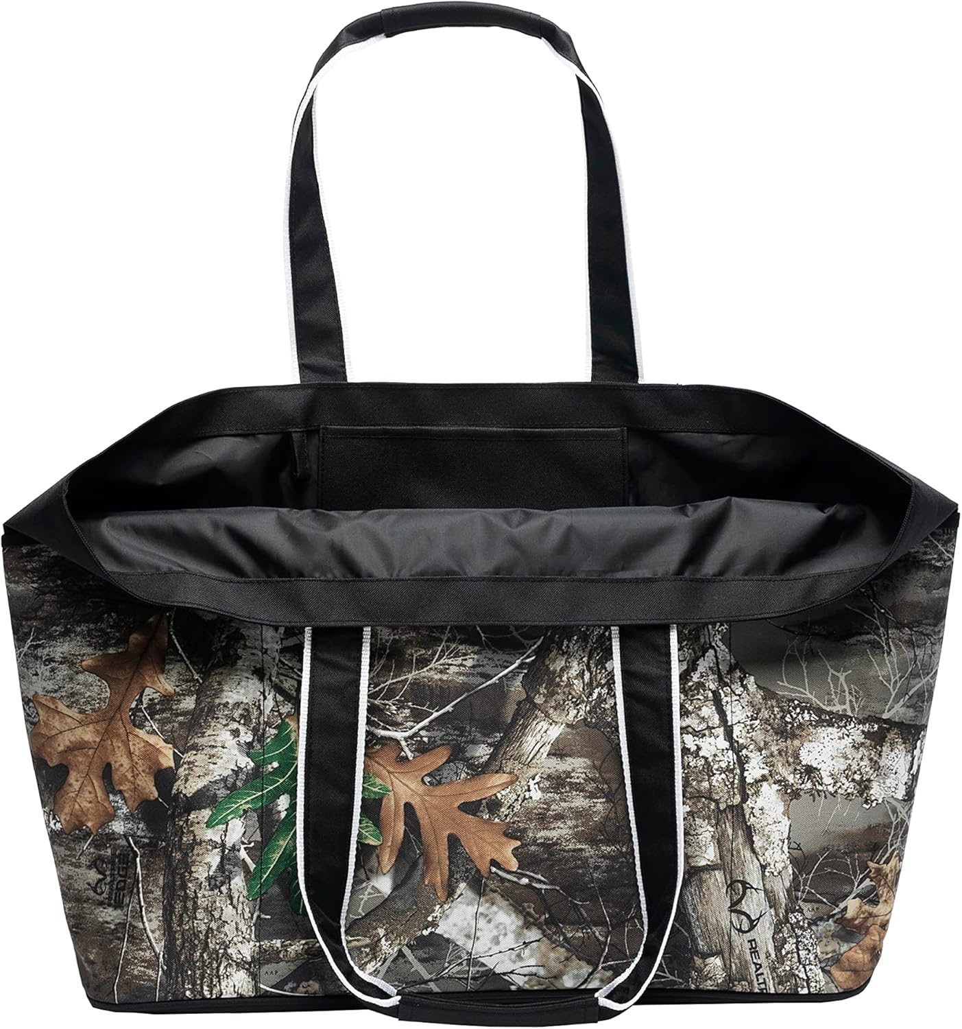 geckobrands Oversized Beach Tote – Large and Stylish Beach Bag with 4 Exterior Pockets and Zippered