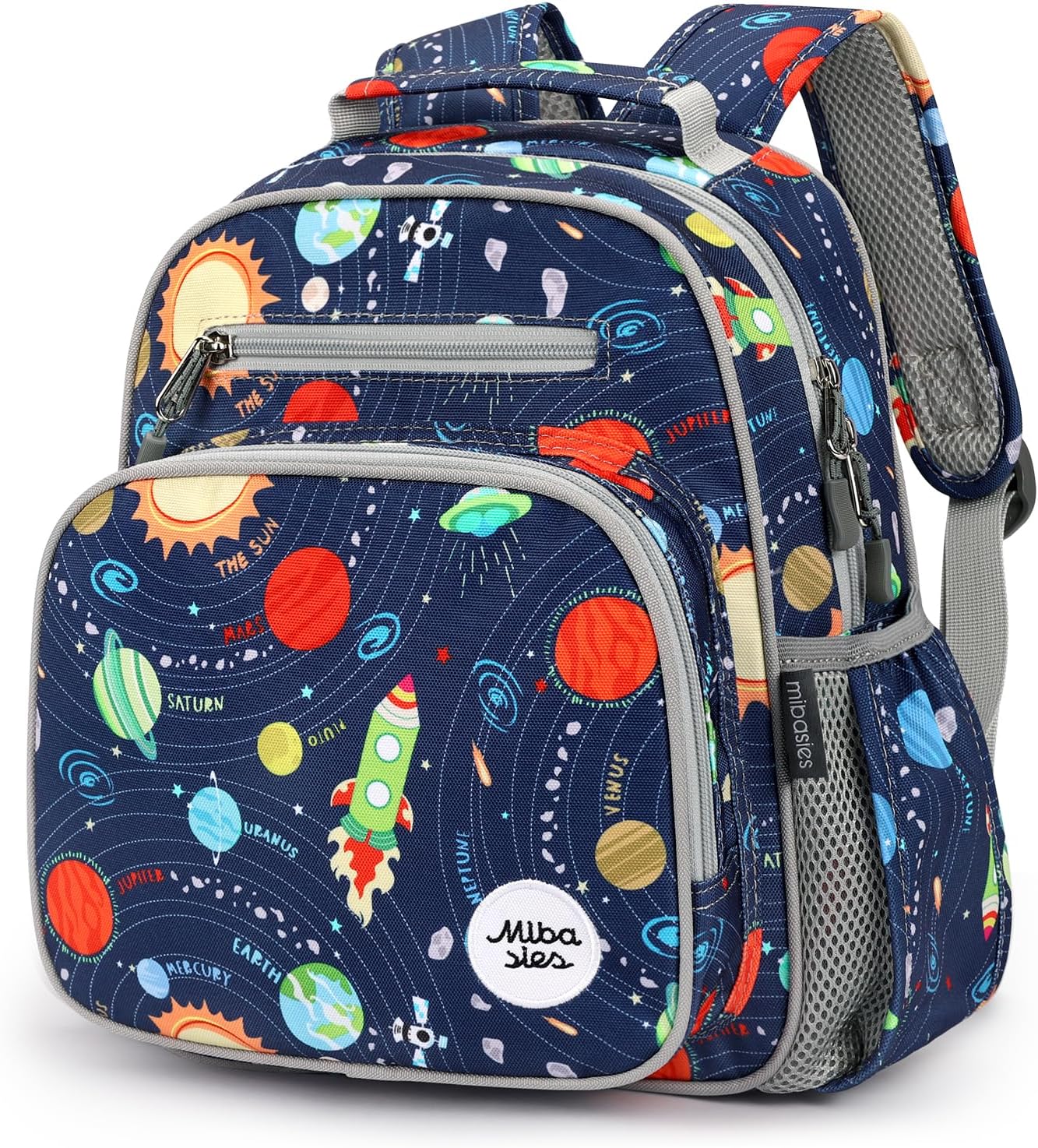 mibasies Toddler Backpack for Boys 2-4: Cute Kids Backpacks Boys - Preschool Kindergarten Backpack