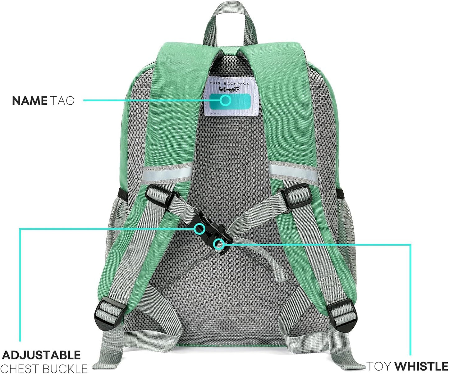 mibasies Kids Backpack for Boys 5-9: Large Boys Backpack for Elementary School