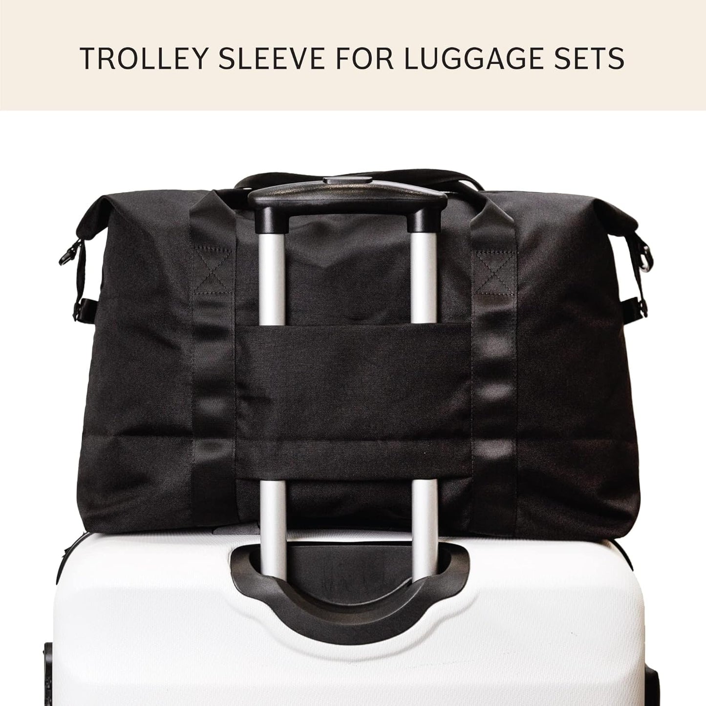 Jadyn Lola Travel Bag, Weekender/Overnight Duffel, Gym Tote Bag for Women, Men