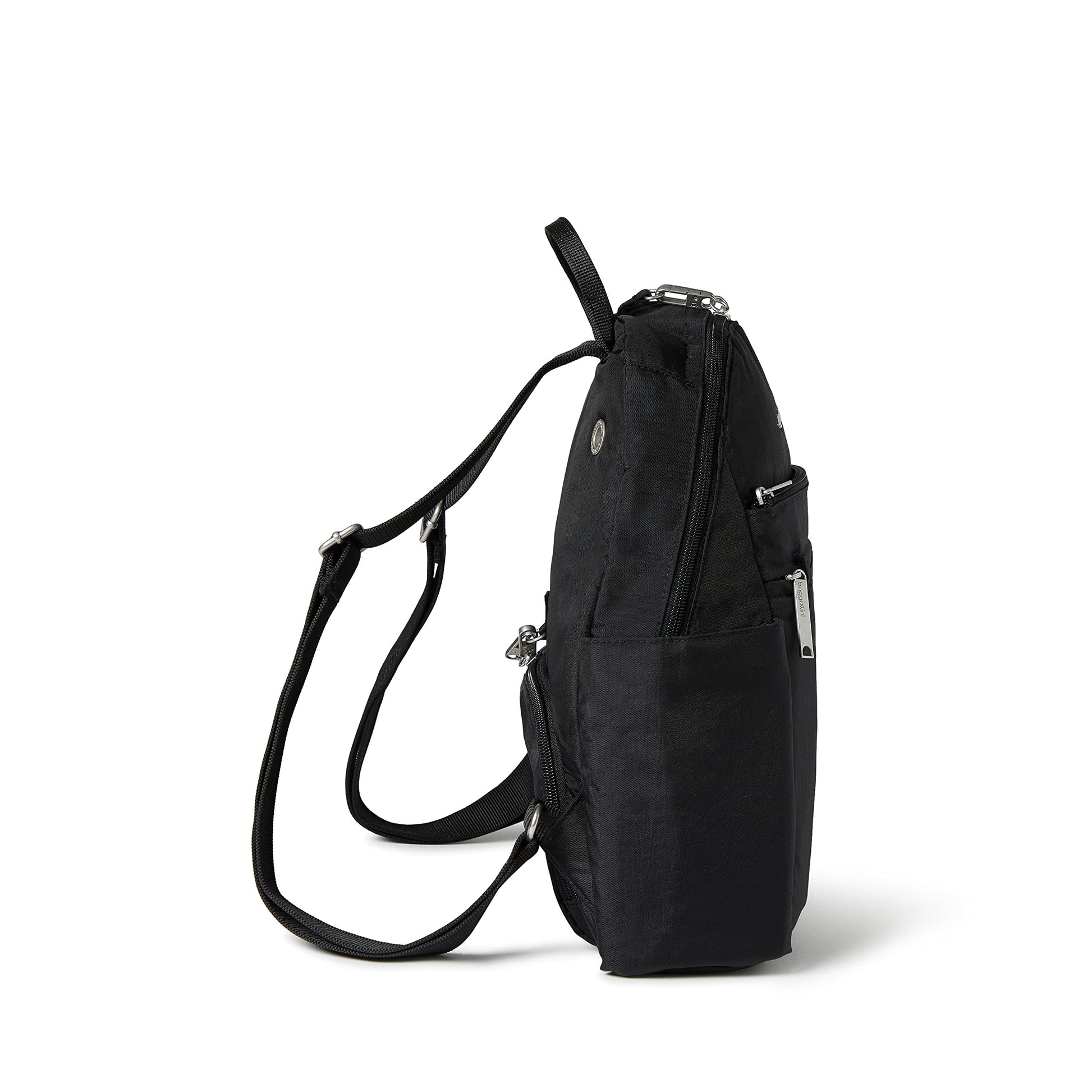 Baggallini Securtex® Anti-theft Vacation Travel Backpack 10x13 Slash-Resistant Nylon Daypack