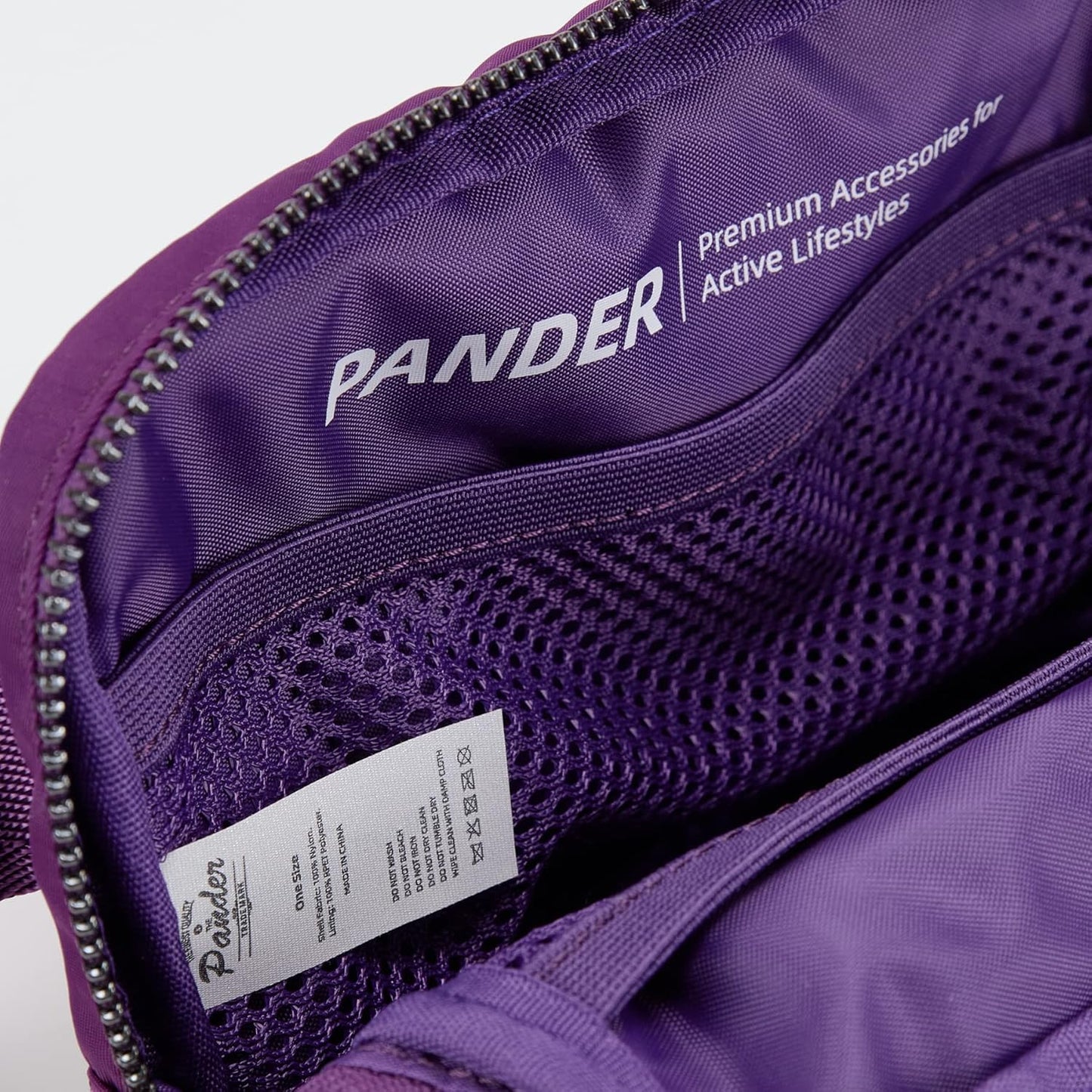 Pander Cross Body Fanny Pack for Women, Fashion Waist Packs, Crossbody Bags, Belt Bag with Adjustable Strap (Dahlia).