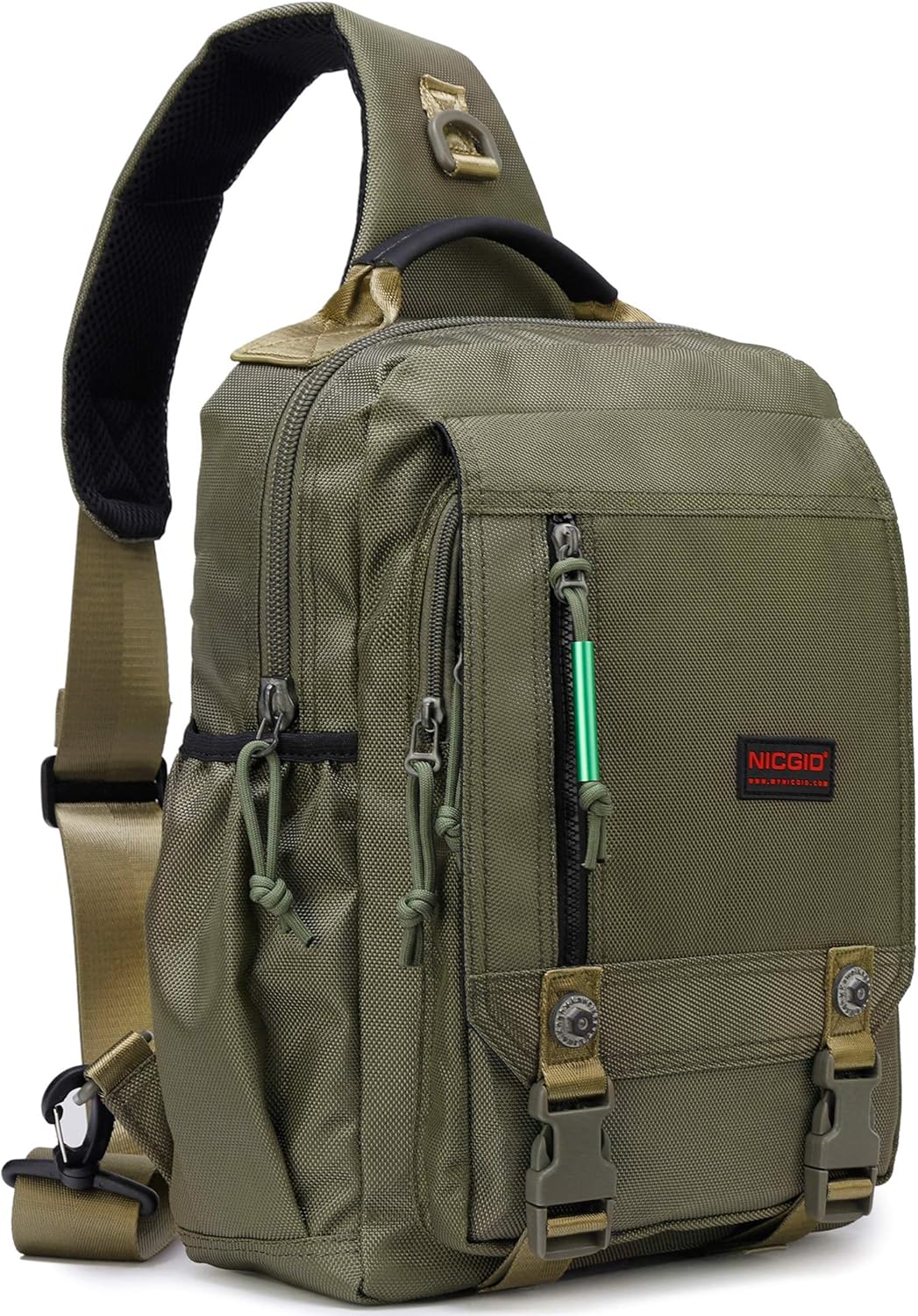 NICGID Sling Bags Chest Shoulder Backpacks, 12.5'' 13.3'' 14.1'' 15.6''Laptop Backpack Crossbody