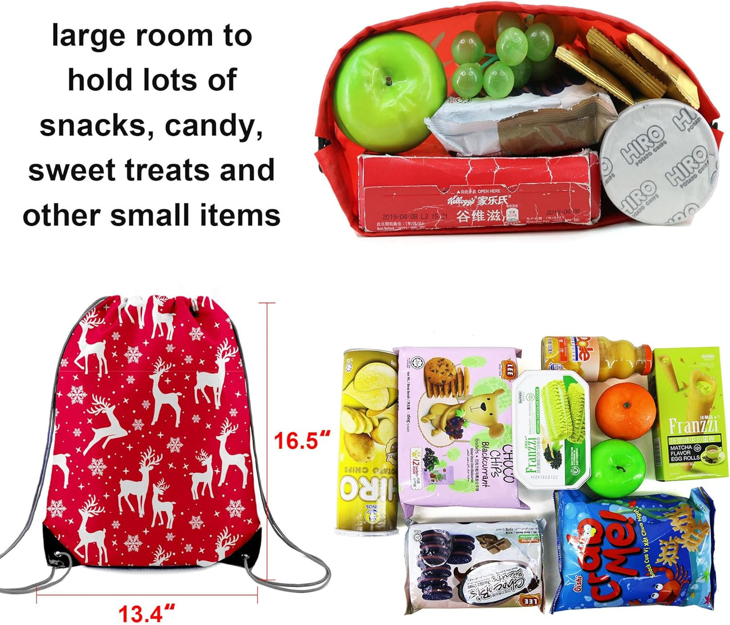 BeeGreen Drawstring Backpack Bags 20,30,50 Packs Reflective String Bags for Gym Sport Trip Cinch Sack DIY for Women Men